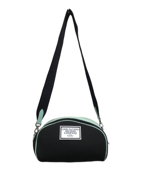 A.D.M.J.（エーディーエムジェイ）A.D.M.J. (エーディーエムジェイ) ショルダーバッグ ミントグリーン×ブラックの古着・服飾アイテム