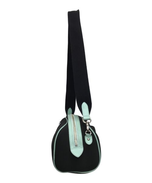 A.D.M.J.（エーディーエムジェイ）A.D.M.J. (エーディーエムジェイ) ショルダーバッグ ミントグリーン×ブラックの古着・服飾アイテム