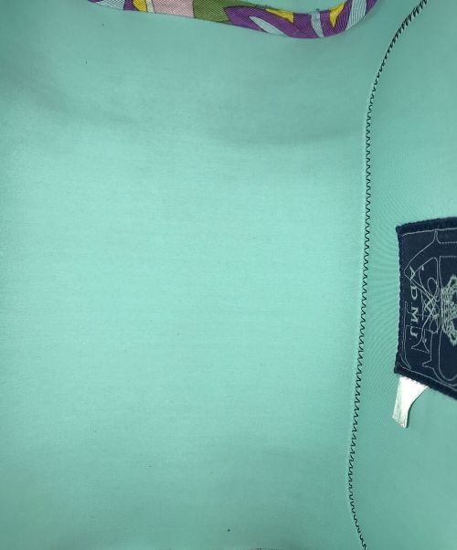 A.D.M.J.（エーディーエムジェイ）A.D.M.J. (エーディーエムジェイ) ショルダーバッグ ミントグリーン×ブラックの古着・服飾アイテム