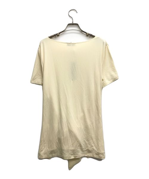 MAX&Co.（マックスアンドコー）MAX&Co. (マックスアンドコー) シルクカットソー アイボリー サイズ:XLの古着・服飾アイテム