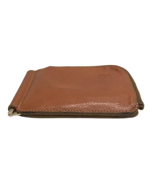 IL BISONTE（イル ビゾンテ）IL BISONTE (イル ビゾンテ) 2つ折り財布 ブラウンの古着・服飾アイテム