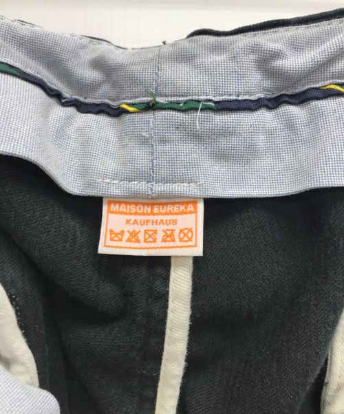 MAISON EUREKA（メゾンエウレカ）MAISON EUREKA (メゾンエウレカ) VINTAGE REWORK PANTS/ヴィンテージワークパンツ ブラック サイズ:Freeの古着・服飾アイテム