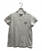 A.P.C.アーペーセー）の古着「刺繍ロゴTシャツ」｜グレー
