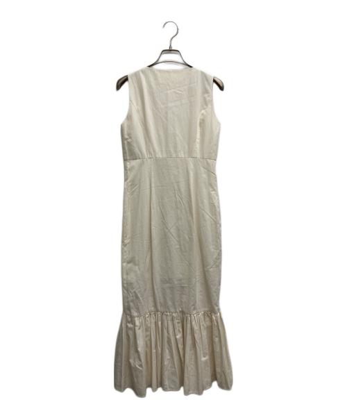 eimy istoire（エイミーイストワール）eimy istoire (エイミーイストワール) フロントボタンマーメードワンピース アイボリー サイズ:Sの古着・服飾アイテム