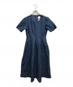WEEKEND Max Maraウィークエンド マックスマーラ）の古着「ブラウスワンピース」｜ブルー