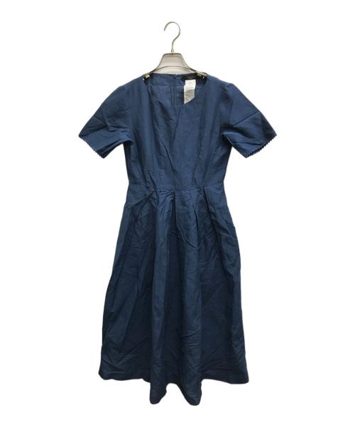 WEEKEND Max Mara（ウィークエンド マックスマーラ）WEEKEND Max Mara (ウィークエンド マックスマーラ) ブラウスワンピース ブルー サイズ:36の古着・服飾アイテム