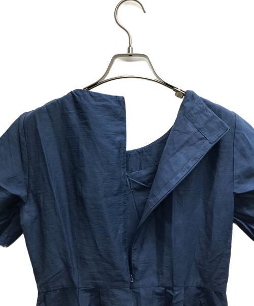 WEEKEND Max Mara（ウィークエンド マックスマーラ）WEEKEND Max Mara (ウィークエンド マックスマーラ) ブラウスワンピース ブルー サイズ:36の古着・服飾アイテム