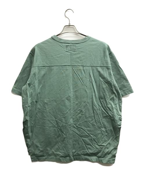 THE NORTHFACE PURPLELABEL（ザ・ノースフェイス パープルレーベル）THE NORTHFACE PURPLELABEL (ザ・ノースフェイス パープルレーベル) H/S Big Tee 黄緑 サイズ:WSの古着・服飾アイテム