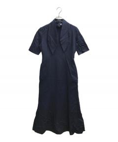 中古・古着通販】foufou (フーフー) open collar herringbone one