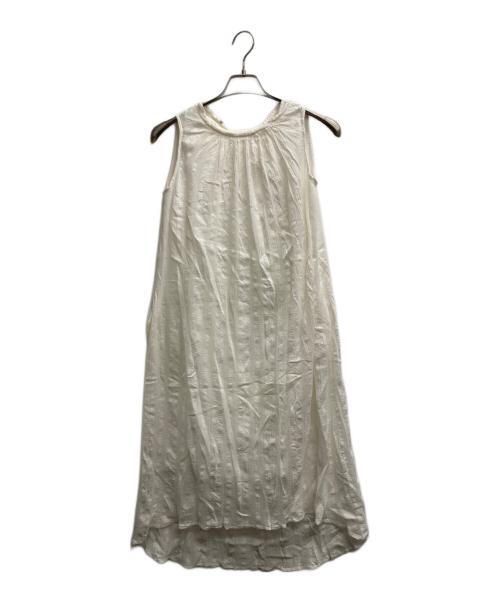 ne quittez pas（ヌキテパ）ne quittez pas (ヌキテパ) レースワンピース アイボリー サイズ:不明（実寸サイズをご確認ください）の古着・服飾アイテム