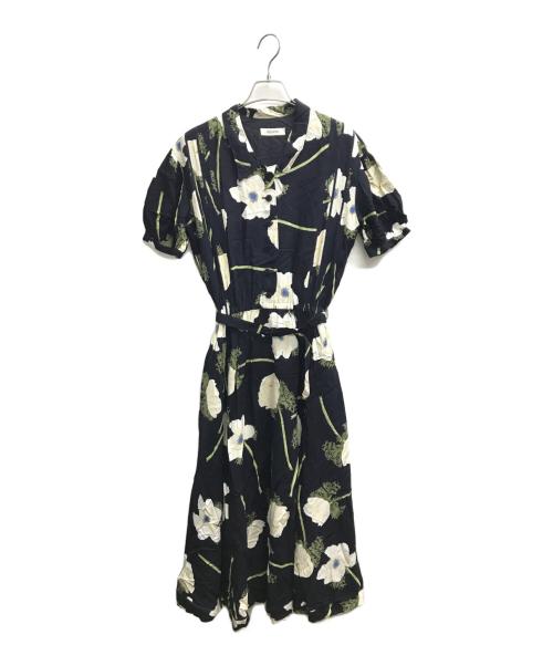 INGEBORG（インゲボルグ）INGEBORG (インゲボルグ) ブラウスワンピース ブラック サイズ:記載なし（実寸サイズを参照ください）の古着・服飾アイテム