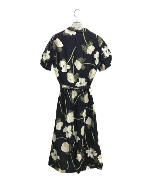 INGEBORG（インゲボルグ）INGEBORG (インゲボルグ) ブラウスワンピース ブラック サイズ:記載なし（実寸サイズを参照ください）の古着・服飾アイテム