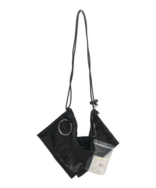 JAM HOME MADE（ジャムホームメイド）JAM HOME MADE (ジャムホームメイド) フロントバムフラップサコッシュバッグ ブラックの古着・服飾アイテム