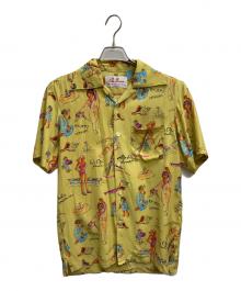 Aloha Blossom（アロハブロッサム）の古着「アロハシャツ」｜イエロー