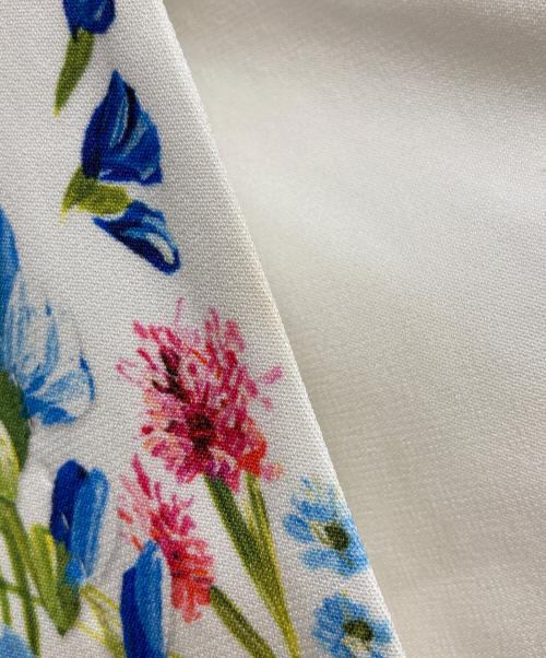 ESCADA（エスカーダ）ESCADA (エスカーダ) 花柄ワンピース アイボリー サイズ:36の古着・服飾アイテム