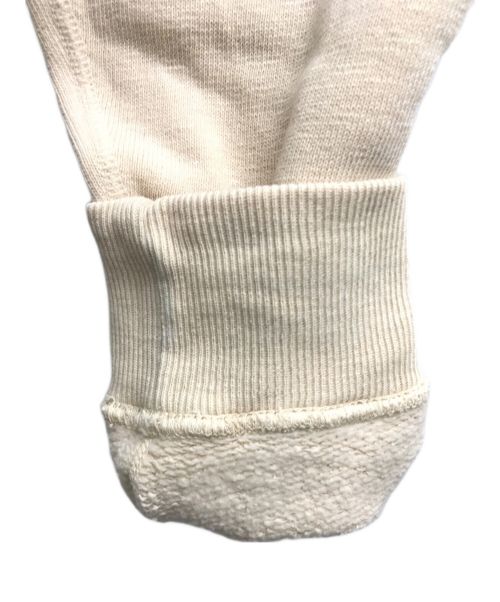 45R（フォーティファイブ・アール）45R (フォーティーファイブアール) ロゴプリント裏毛の908スウェット アイボリー サイズ:記載なしの古着・服飾アイテム