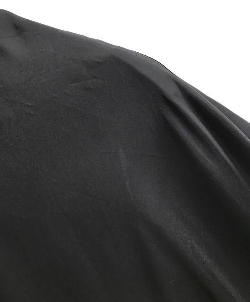 GROUND Y（グラウンドワイ）GROUND Y (グラウンドワイ) バックロゴナイロンシャツ ブラック サイズ:1の古着・服飾アイテム