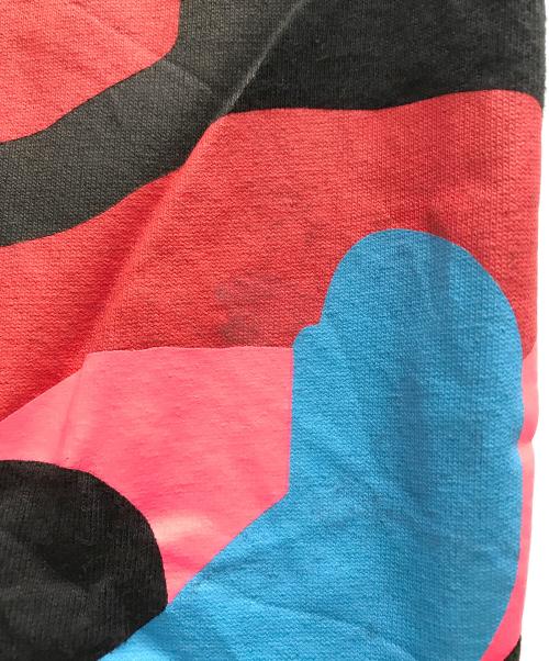 acide（アシッド）acide (アシッド) MAISON KITSUNE (メゾンキツネ) プリントTシャツ ブラック サイズ:XSの古着・服飾アイテム