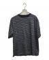 BATONER（バトナ―）の古着「HIGH GAUGE BORDER T-SHIRT」｜ネイビー