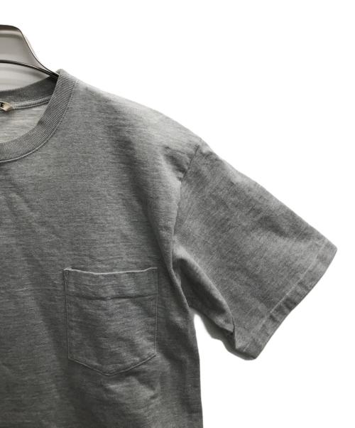 AURALEE（オーラリー）AURALEE (オーラリー) STAND-UP TEE グレー サイズ:4の古着・服飾アイテム