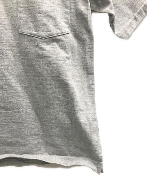AURALEE（オーラリー）AURALEE (オーラリー) STAND-UP TEE グレー サイズ:4の古着・服飾アイテム