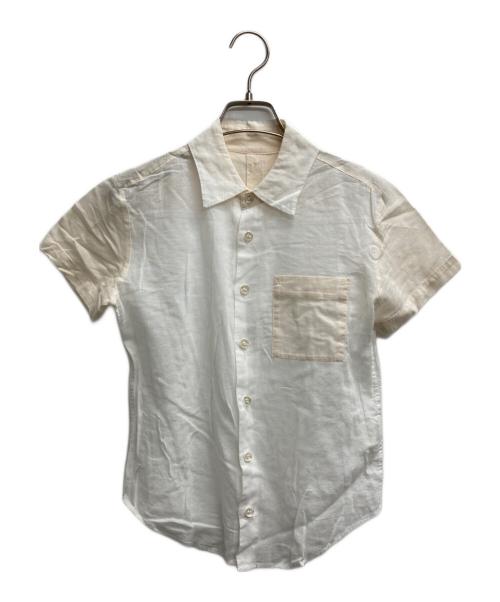 Y's（ワイズ）Y's (ワイズ) コットン半袖シャツ ホワイト サイズ:1の古着・服飾アイテム