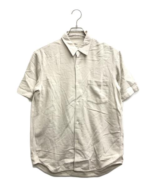 Ron Herman（ロンハーマン）Ron Herman (ロンハーマン) シルク混半袖シャツ ベージュ サイズ:Sの古着・服飾アイテム