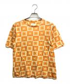 DRIES VAN NOTEN×Verner Pantonドリスヴァンノッテン×ベルナーパントン）の古着「半袖Tシャツ」｜オレンジ