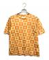 DRIES VAN NOTEN（ドリスヴァンノッテン）の古着「半袖Tシャツ」｜オレンジ