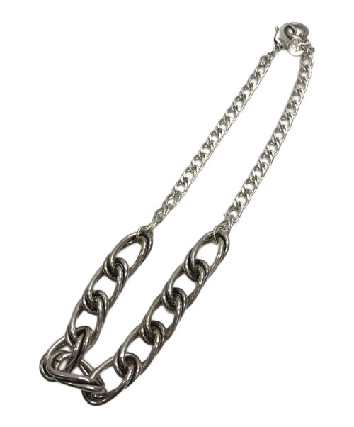 philippe audibert（フィリップオーディベール）PHILIPPE AUDIBERT (フィリップオーディベール) チェーンネックレス シルバーの古着・服飾アイテム