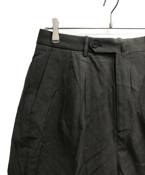 STEVEN ALAN（スティーブンアラン）STEVEN ALAN (スティーブンアラン) TMBL TRO 2PLEATED DRESS SHORT PANTS オリーブ サイズ:Mの古着・服飾アイテム