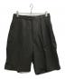 STEVEN ALAN（スティーブンアラン）の古着「TMBL TRO 2PLEATED DRESS SHORT PANTS」｜オリーブ