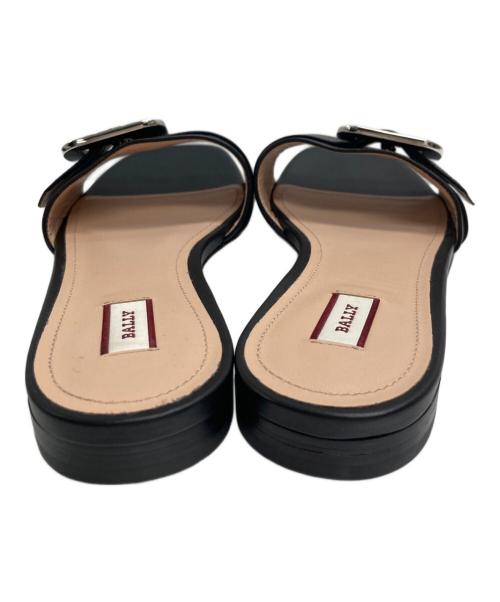 BALLY（バリー）BALLY (バリー) JANNA FLAT-CRYSTAL ブラック サイズ:36の古着・服飾アイテム