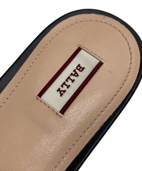 BALLY（バリー）BALLY (バリー) JANNA FLAT-CRYSTAL ブラック サイズ:36の古着・服飾アイテム