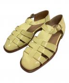 TOMORROW LANDトゥモローランド）の古着「グルカサンダル」｜イエロー