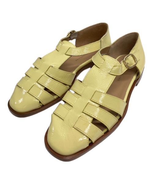 TOMORROW LAND（トゥモローランド）TOMORROW LAND (トゥモローランド) グルカサンダル イエロー サイズ:36の古着・服飾アイテム