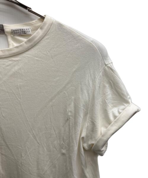 BRUNELLO CUCINELLI（ブルネロクチネリ）BRUNELLO CUCINELLI (ブルネロクチネリ) 半袖カットソー ホワイト サイズ:Lの古着・服飾アイテム
