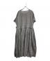 Veritecoeur (ヴェリテクール) キャッチワッシャーランダムタックワンピース グレー サイズ:F：5000円