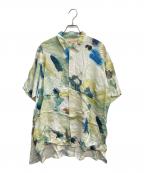 SUZUKI TAKAYUKI×coci la elleスズキタカユキ×コシラエル）の古着「over shirt」｜グリーン