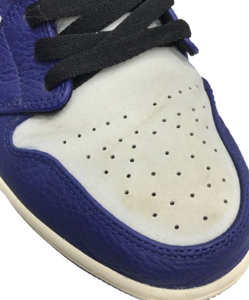 NIKE（ナイキ）NIKE (ナイキ) AIR JORDAN 1 MID / エアジョーダン1 ミッド ブルー×ホワイト サイズ:30の古着・服飾アイテム