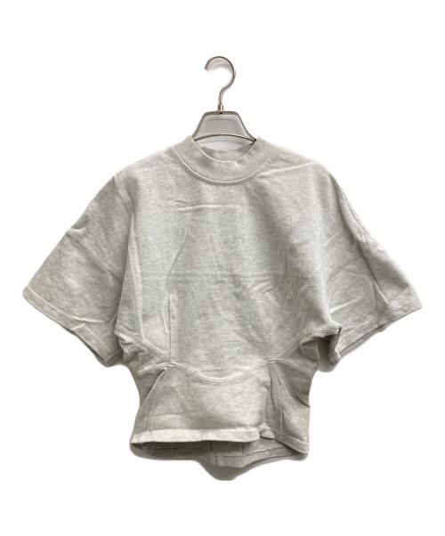ALEXANDER WANG（アレキサンダー・ワン）ALEXANDER WANG (アレキサンダーワン) ペプラムスウェット グレー サイズ:XSの古着・服飾アイテム