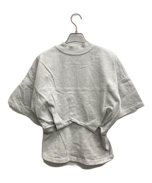 ALEXANDER WANG（アレキサンダー・ワン）ALEXANDER WANG (アレキサンダーワン) ペプラムスウェット グレー サイズ:XSの古着・服飾アイテム