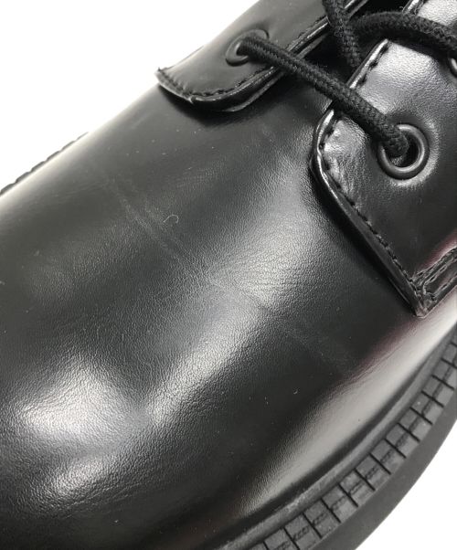 GU（ジーユー）GU (ジーユー) UNDERCOVER (アンダーカバー) チャンキーソールプレーントゥシューズ ブラック サイズ:25の古着・服飾アイテム