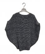 SPECCHIOスペッチオ）の古着「シャトルプリーツカットソー」｜ブラック