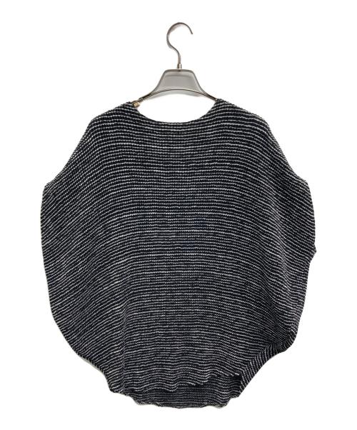 SPECCHIO（スペッチオ）SPECCHIO (スペッチオ) シャトルプリーツカットソー ブラック サイズ:40の古着・服飾アイテム