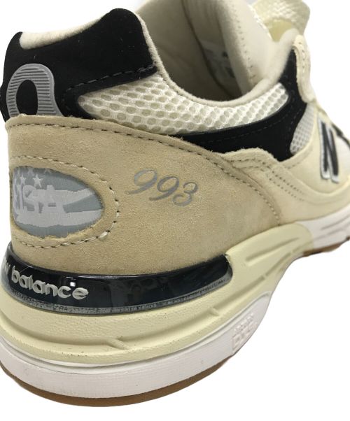 NEW BALANCE（ニューバランス）NEW BALANCE (ニューバランス) 993 ローカットスニーカー アイボリー サイズ:26の古着・服飾アイテム