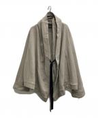 tous les deux ensembleトゥレドゥ アンサンブル）の古着「ウール混ジャケット」｜ベージュ