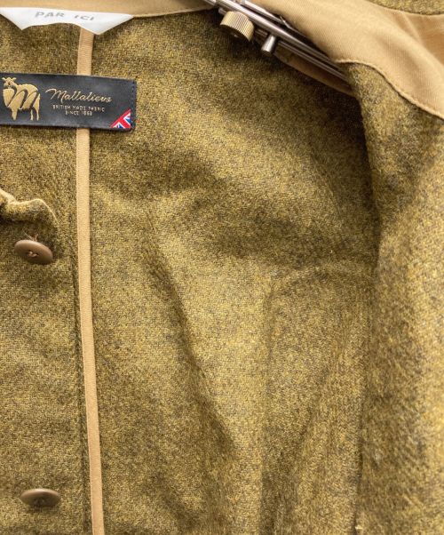 PAR ICI（パーリッシィ）PAR ICI (パーリッシィ) マラリウスビッグカラー ステンコート カーキ サイズ:Fの古着・服飾アイテム