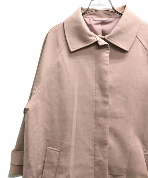 Mila Owen（ミラオーウェン）Mila Owen (ミラオーウェン) ステンカラースプリングコート ピンク サイズ:1の古着・服飾アイテム