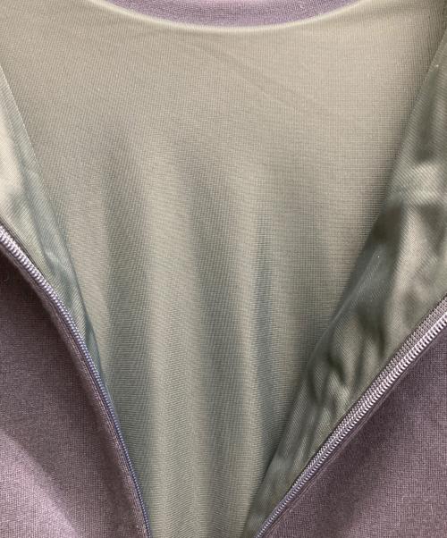 CLANE（クラネ）CLANE (クラネ) Pleats Layer Cut One Piece ネイビー サイズ:36の古着・服飾アイテム